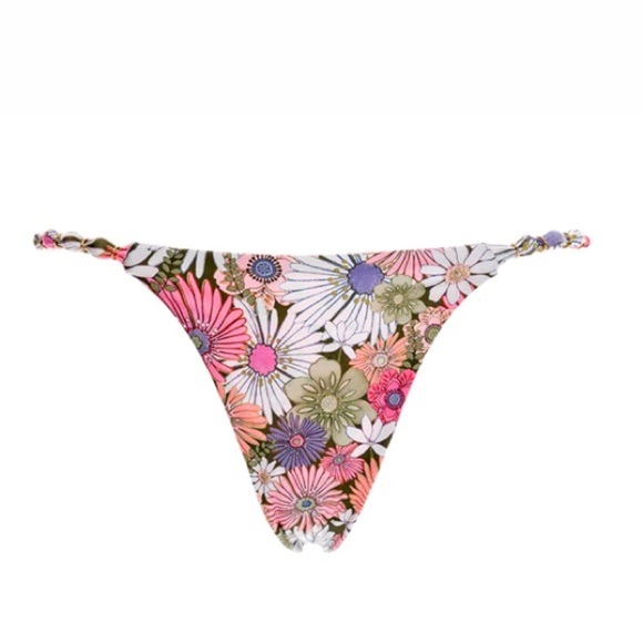 New! Agua Bendita Java Dakota floral bikini bottom 24302 - Picture 4 of 11